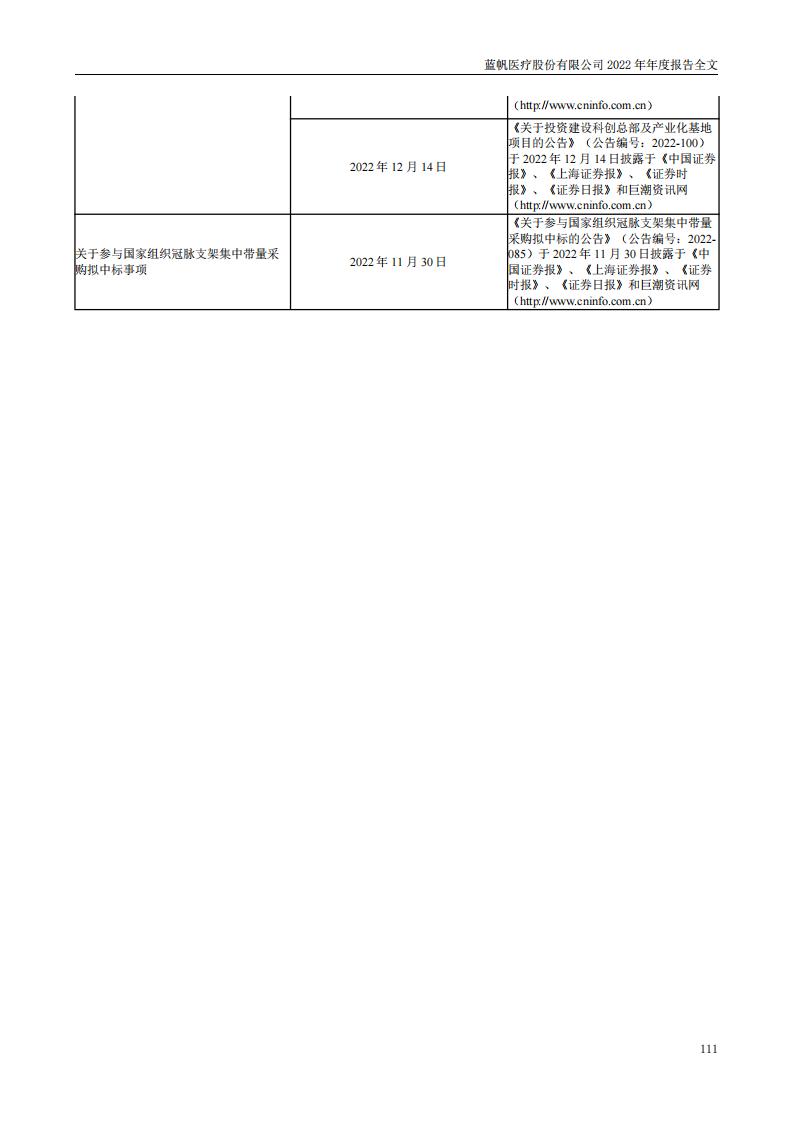 蓝帆医疗股份有限公司2022年年度报告_110