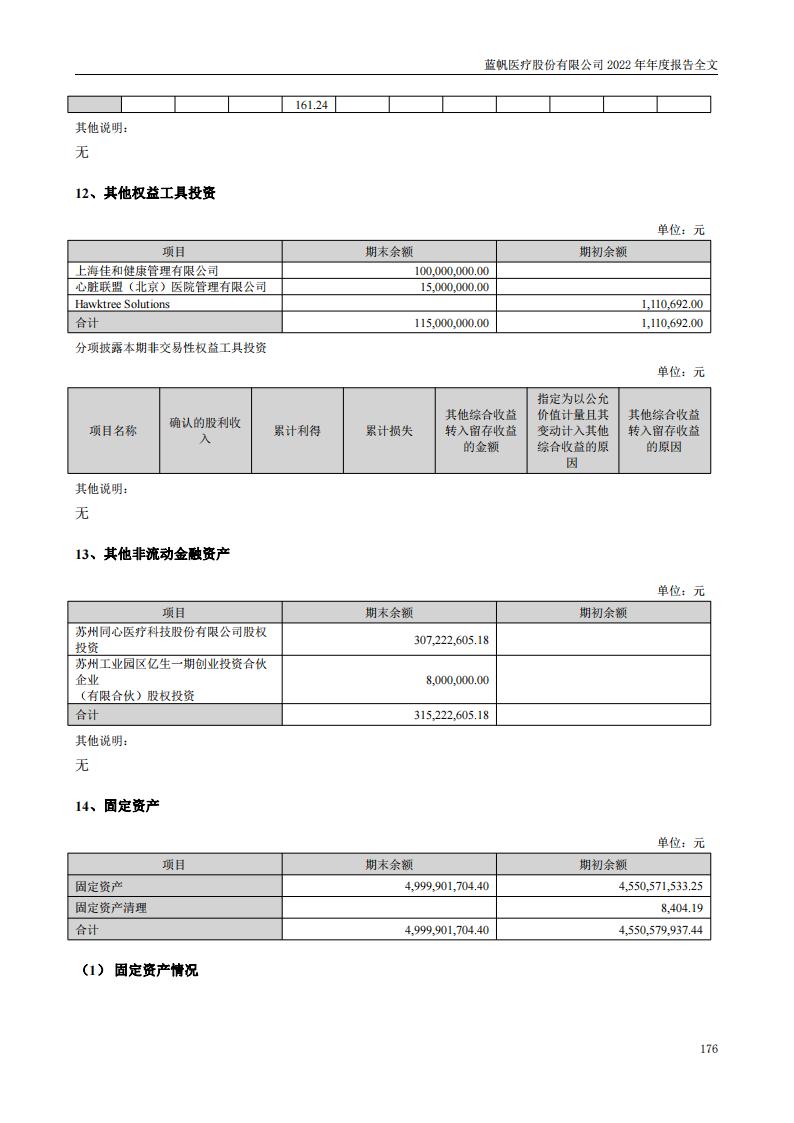 蓝帆医疗股份有限公司2022年年度报告_175