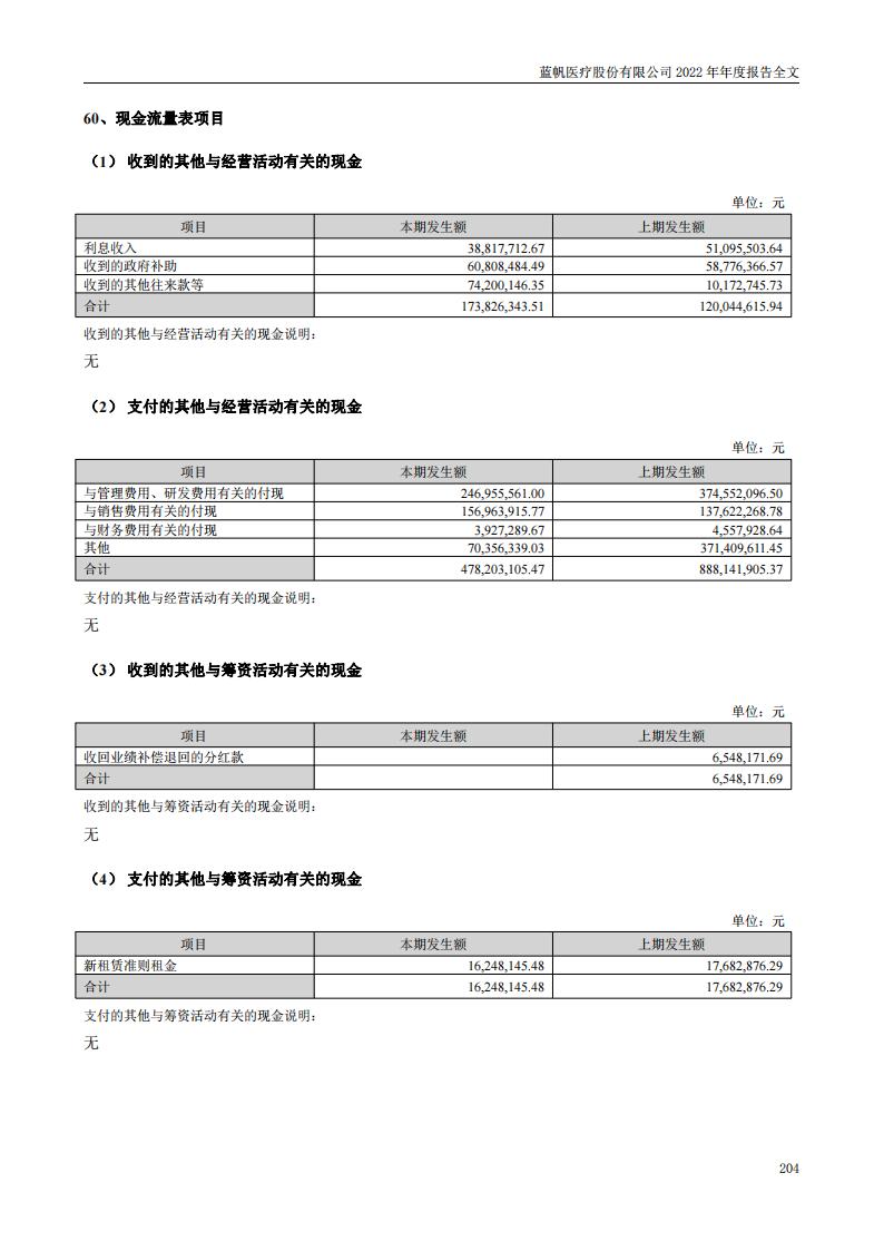 蓝帆医疗股份有限公司2022年年度报告_203