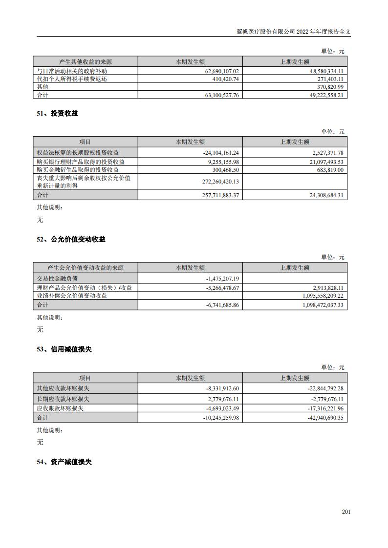 蓝帆医疗股份有限公司2022年年度报告_200