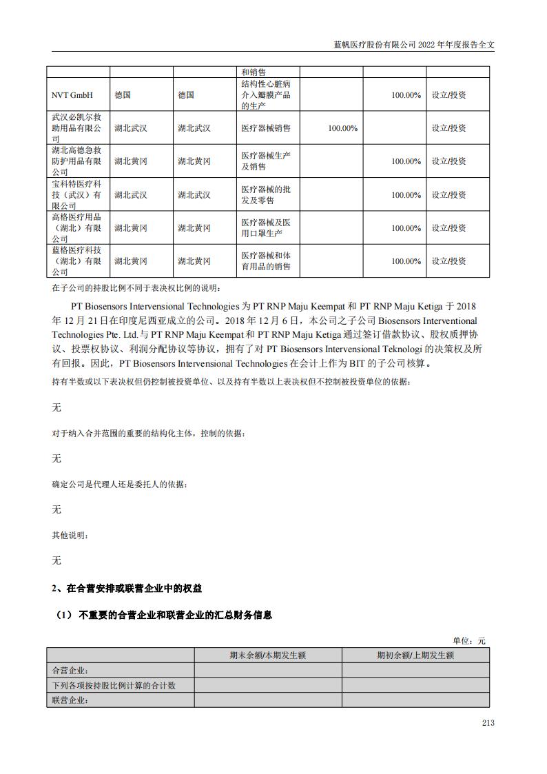 蓝帆医疗股份有限公司2022年年度报告_212