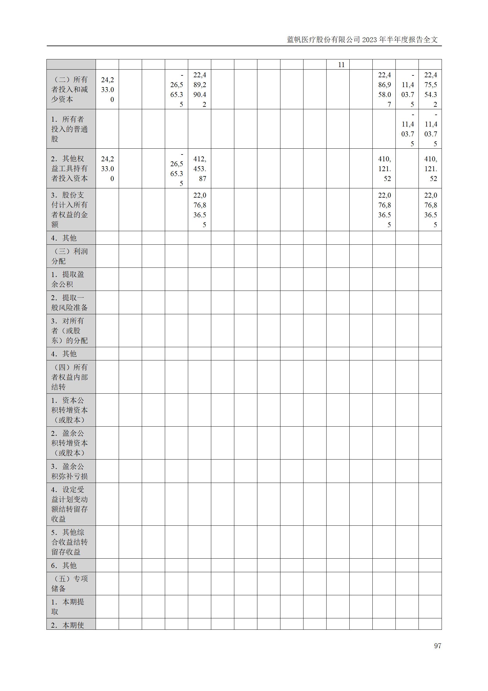 蓝帆医疗股份有限公司2023年半年度报告_97