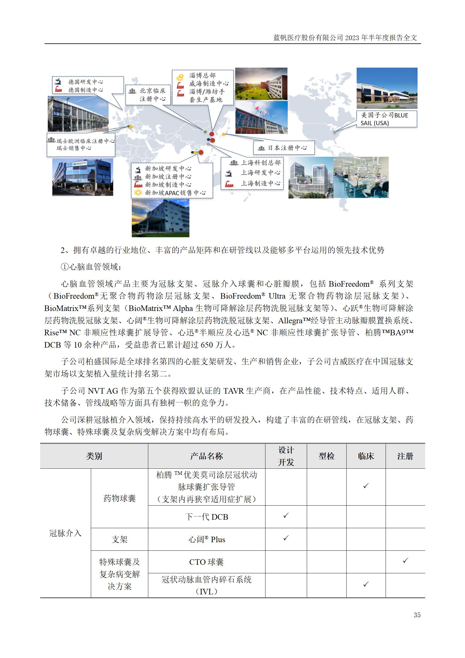 蓝帆医疗股份有限公司2023年半年度报告_35