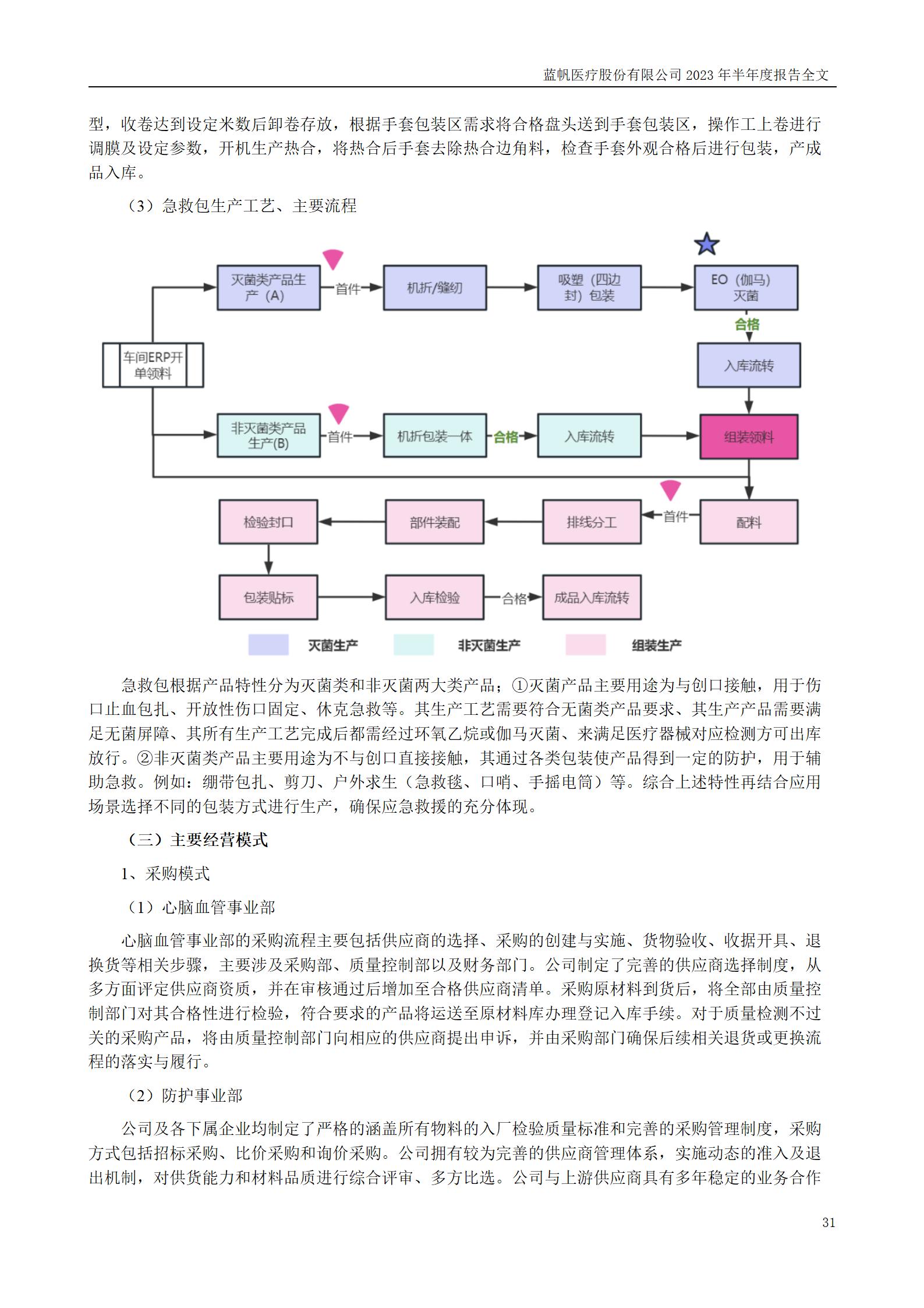 蓝帆医疗股份有限公司2023年半年度报告_31