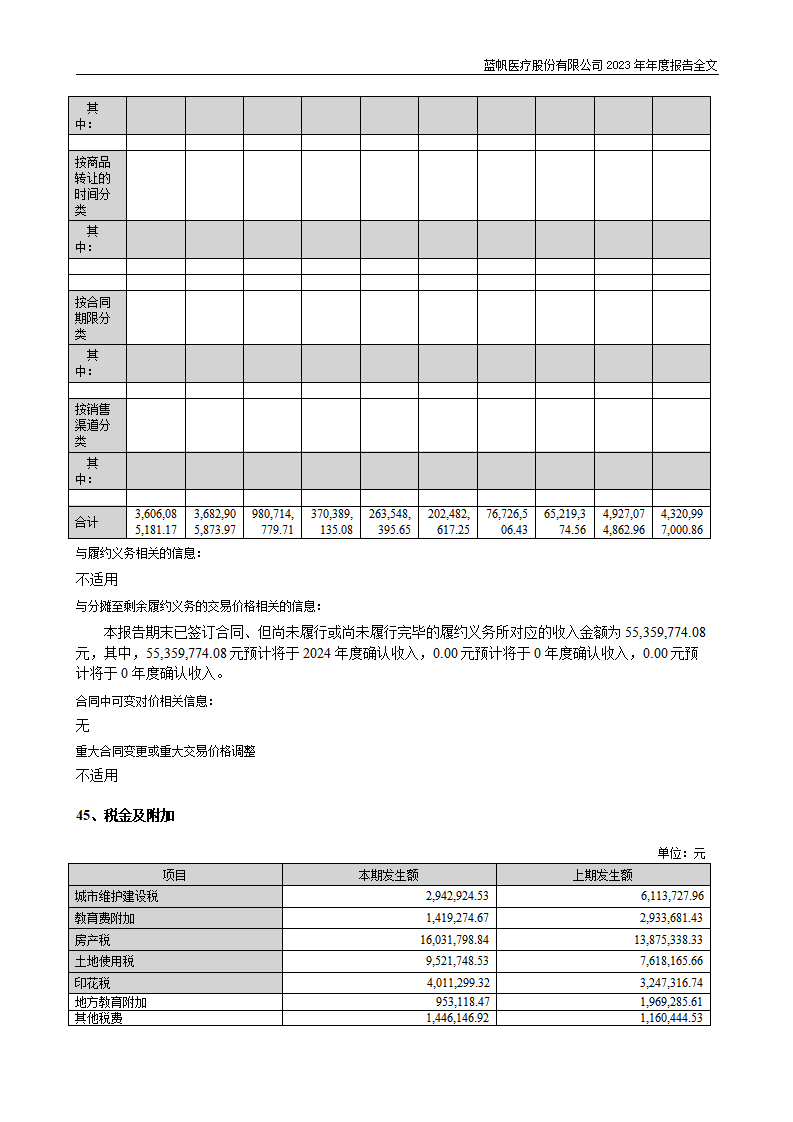 蓝帆医疗股份有限公司2023年年度报告_203