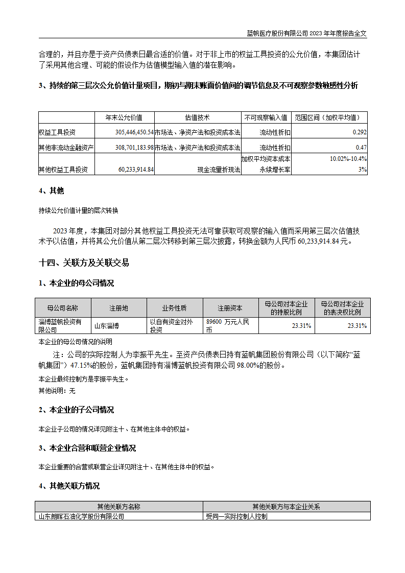 蓝帆医疗股份有限公司2023年年度报告_227