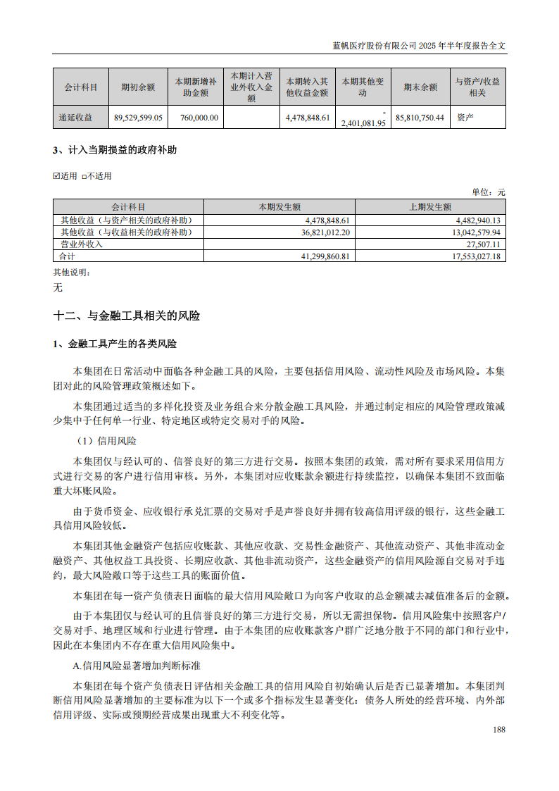 蓝帆医疗：2025年半年度报告_188