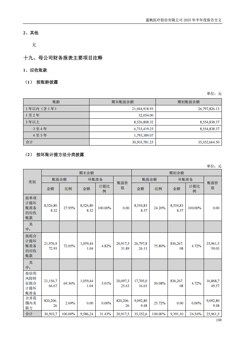 蓝帆医疗：2025年半年度报告_198