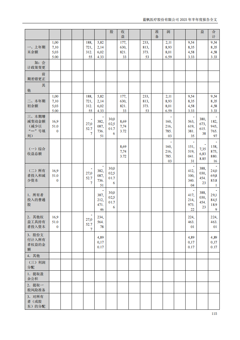 蓝帆医疗：2025年半年度报告_115