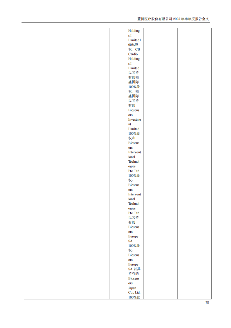 蓝帆医疗：2025年半年度报告_78