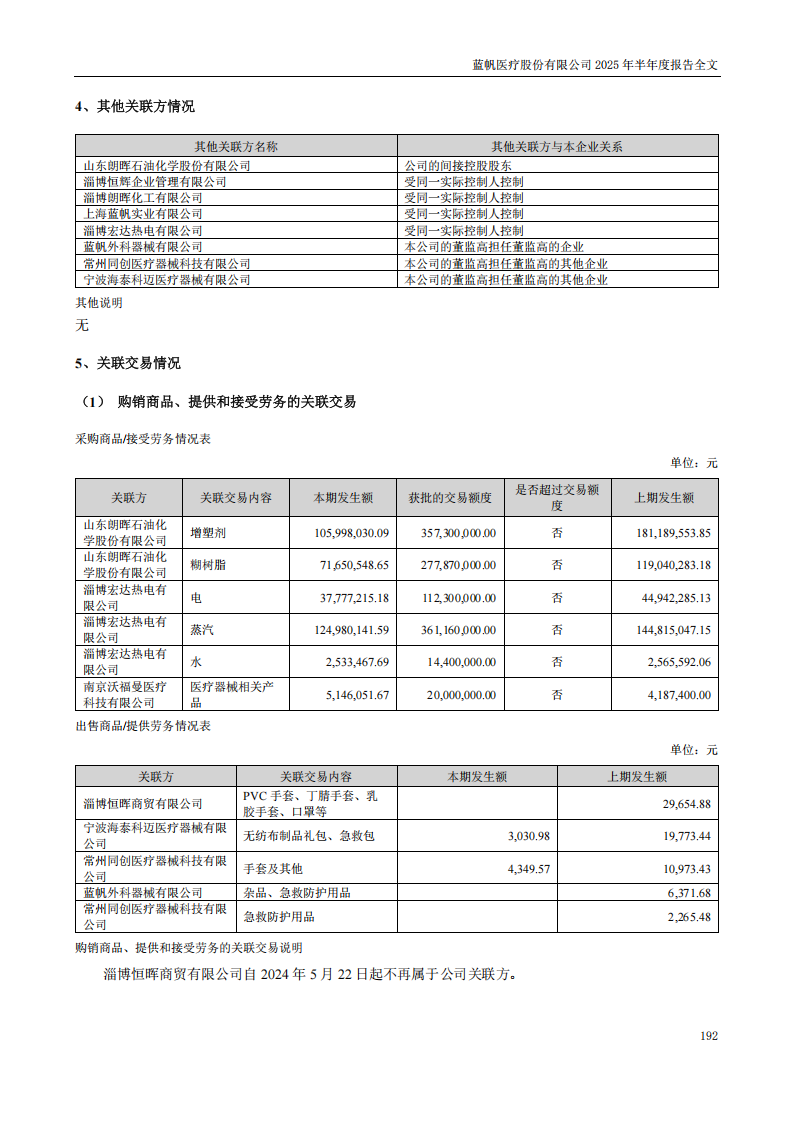 蓝帆医疗：2025年半年度报告_192