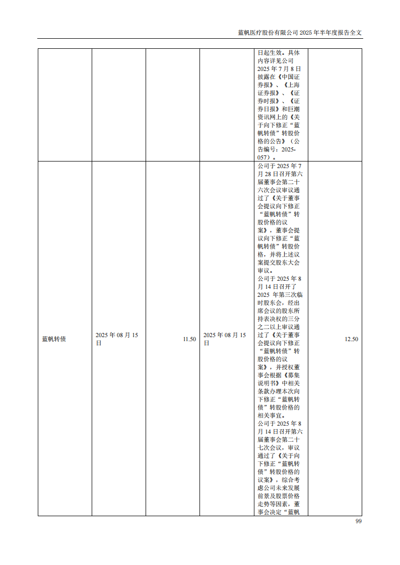 蓝帆医疗：2025年半年度报告_99