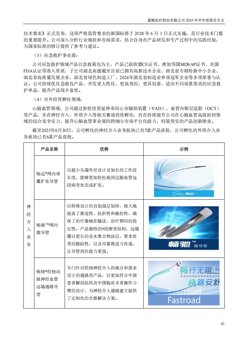 蓝帆医疗：2025年半年度报告_45